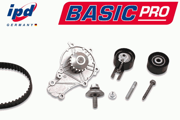 KIT DE DISTRIBUTION 1.6 HDI 90/110 CV K62002 HEPU AUTOTEILE GMBH